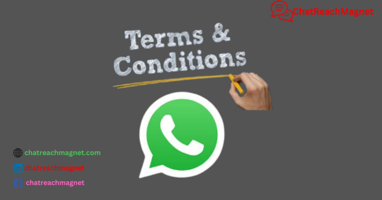 WhatsApp Terms and Conditions