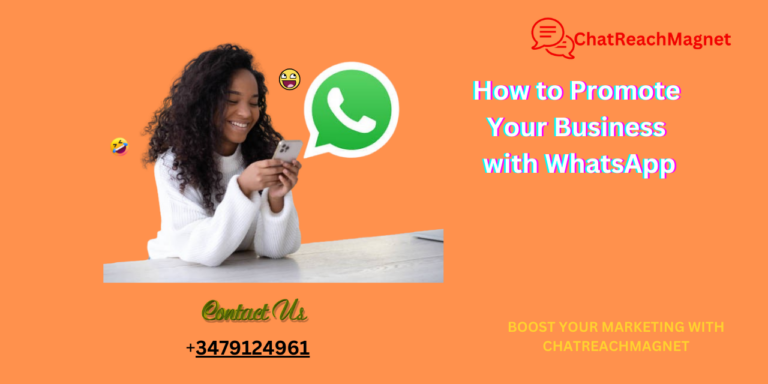 Promote Your Business with WhatsApp