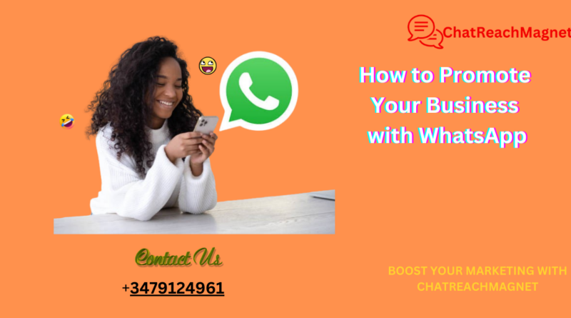 Promote Your Business with WhatsApp