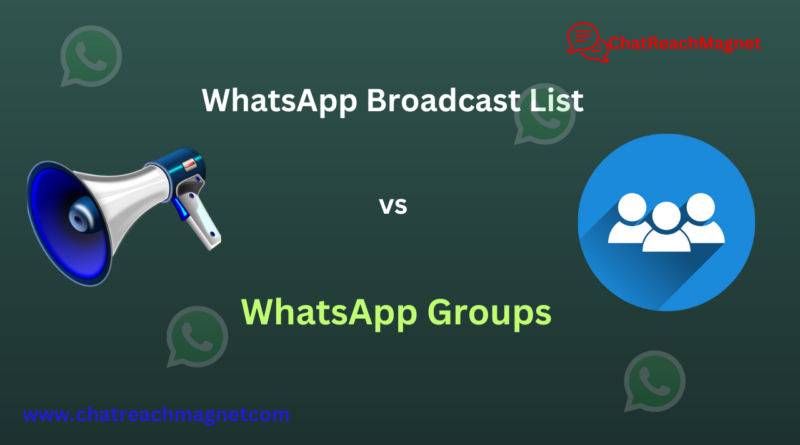 WhatsApp Broadcast List