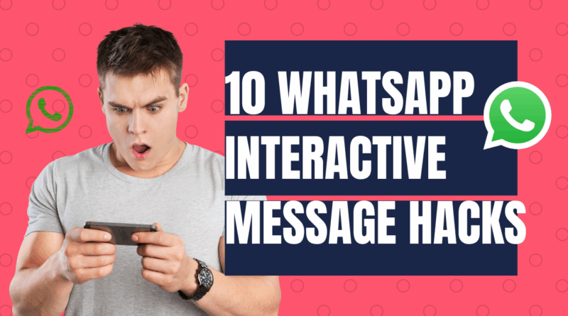 WhatsApp Interactive Message