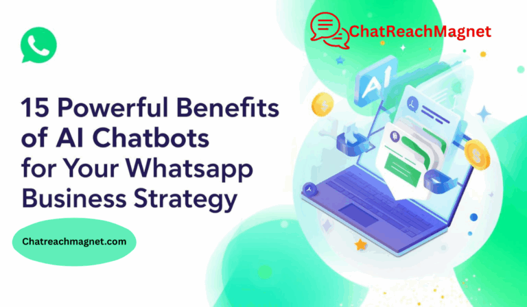 15 Powerful Benefits of AI Chatbots for Your WhatsApp Business Strategy