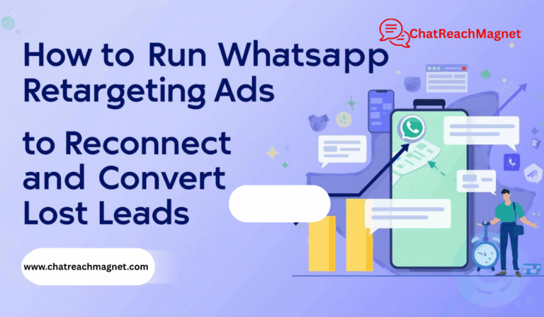 How to Run WhatsApp Retargeting Ads to Reconnect and Convert Lost Leads