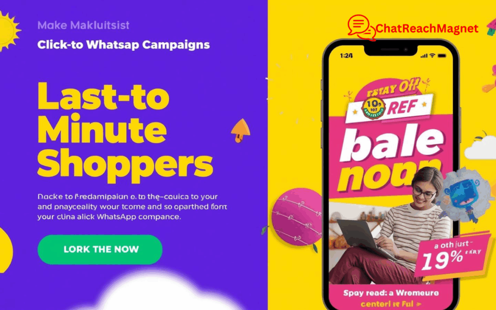 Use Click-to-WhatsApp Ads to Capture Last-Minute Shoppers