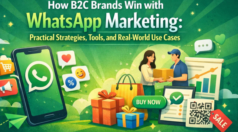How B2C Brands Win with WhatsApp Marketing: Practical Strategies, Tools, and Real-World Use Cases