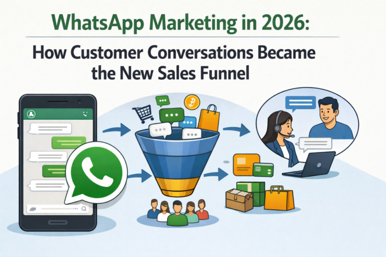 WhatsApp Marketing in 2026: How Customer Conversations Became the New Sales Funnel